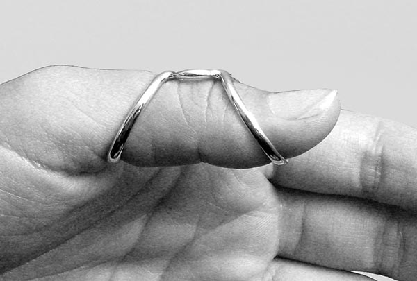 SilverRing™ Boutonniere Splint on the Thumb IP Joint
